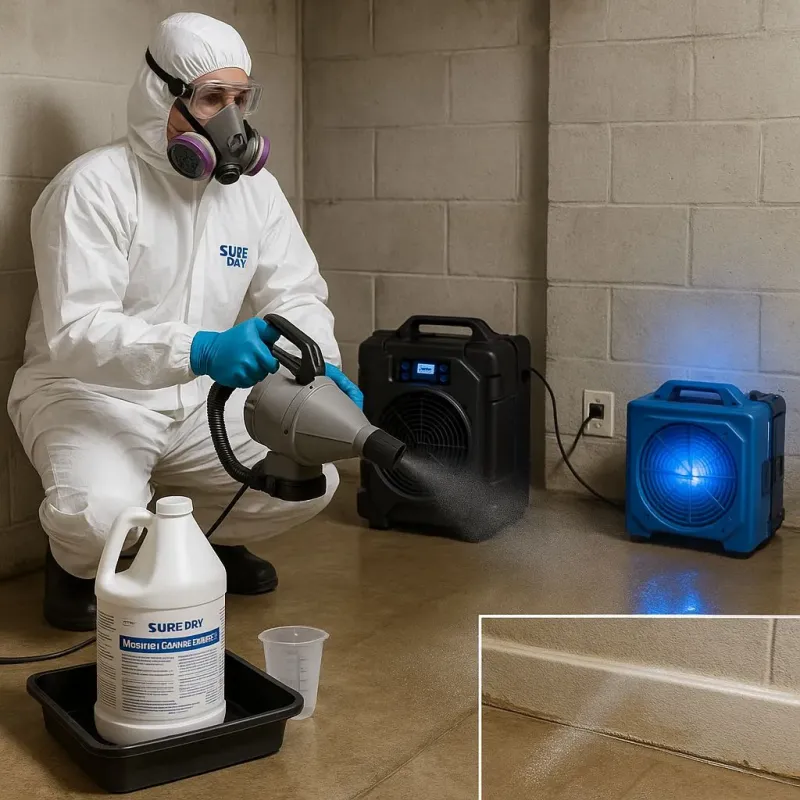 Sanitization and Odor Removal process in Abilene, TX