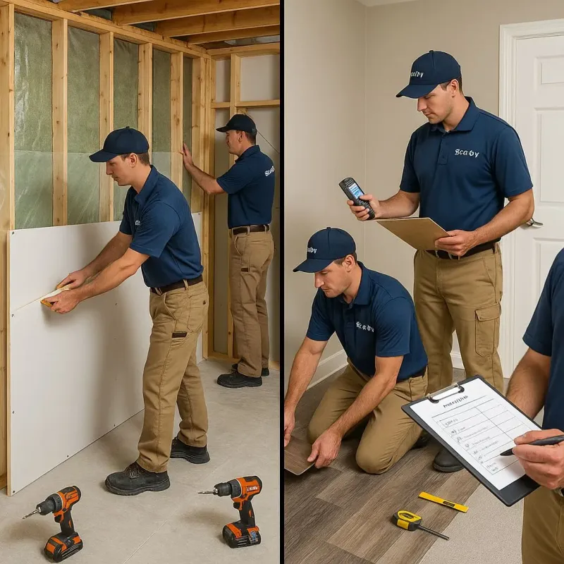 Repairs and Reconstruction process in Abilene, TX